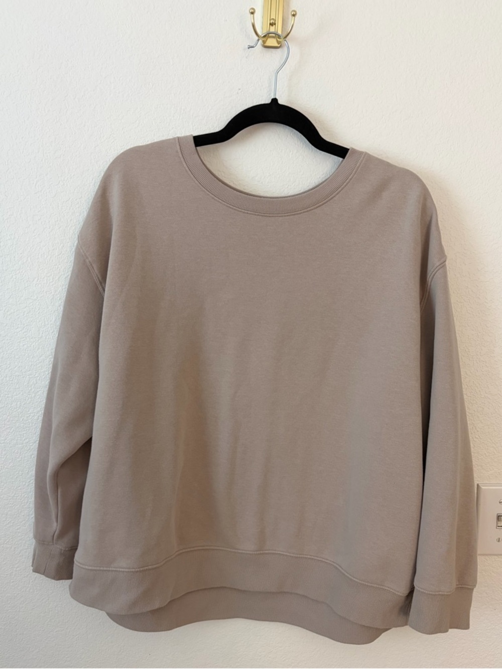 Athletic Works Neutral Taupe Crewneck Sweatshirt SZ XXL